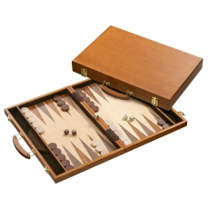BG - Backgammon - Koffer - Ippokratis - Holz - groß 242101