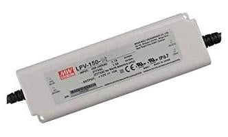 Dripio LED-voeding 12V 150W IP67 waterdicht rechthoekig