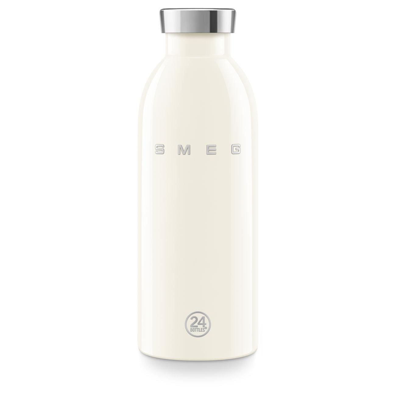 SMEG WBF01CR 24Bottles Clima Bottle isolierte Edelstahlflasche Creme 500 ml