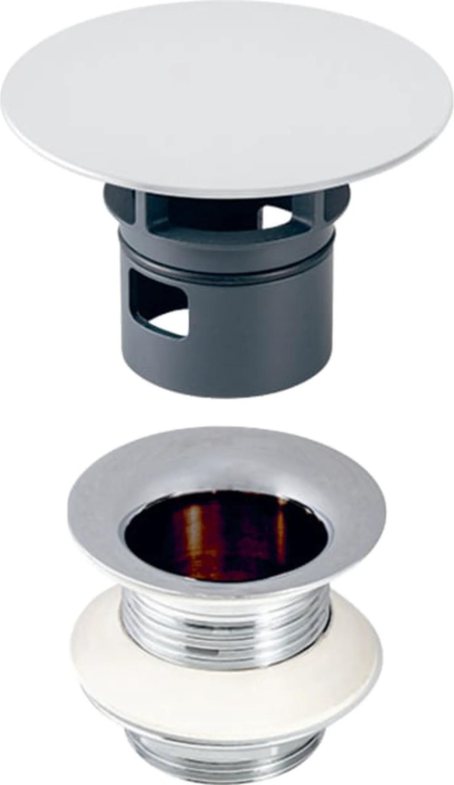 Geberit WT-ventiel G1/4 glanzend chroom lengte 8 cm
