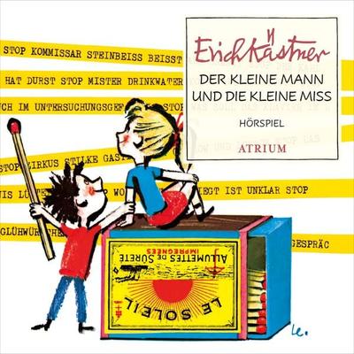 Der kleine Mann und die kleine Miss - Erich Kästner, Audio, 9783855351534