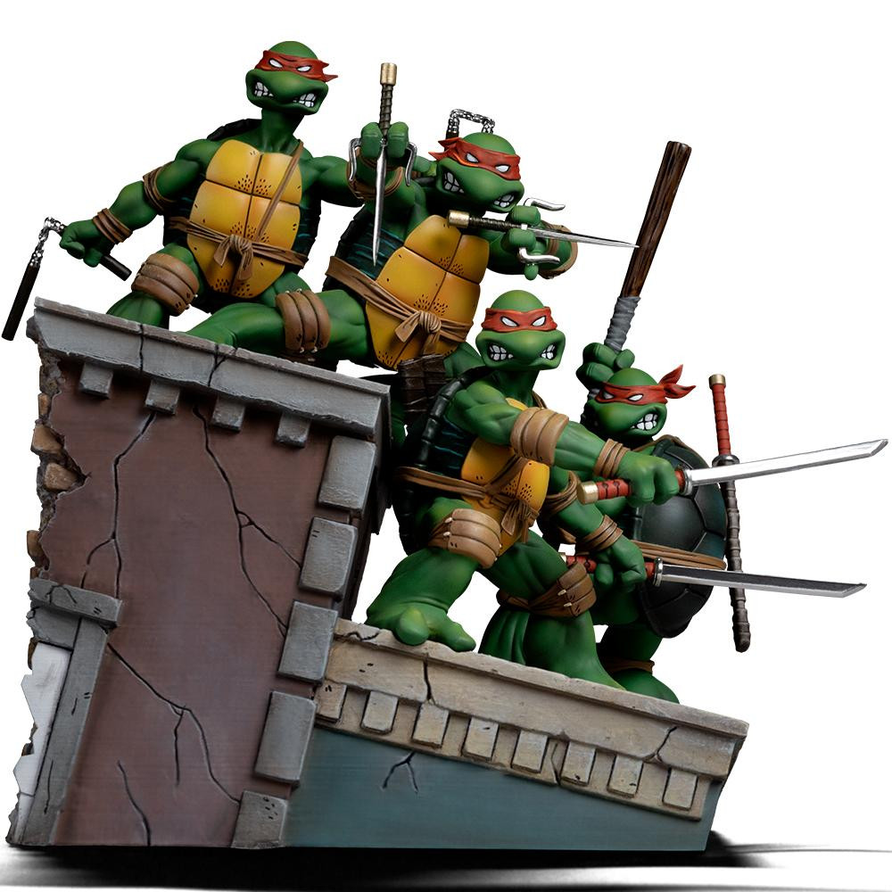 Iron Studios Sada Teenage Mutant Ninja Turtles TMNT schaal 1:10 figuur
