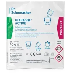 Dr. Schumacher | Ultrasol active | Flächendesinfektion | 40 g Beutel