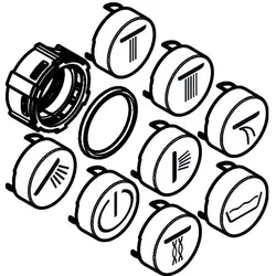 hansgrohe Symbole Set 92218000 ShowerSelect Thermostat
