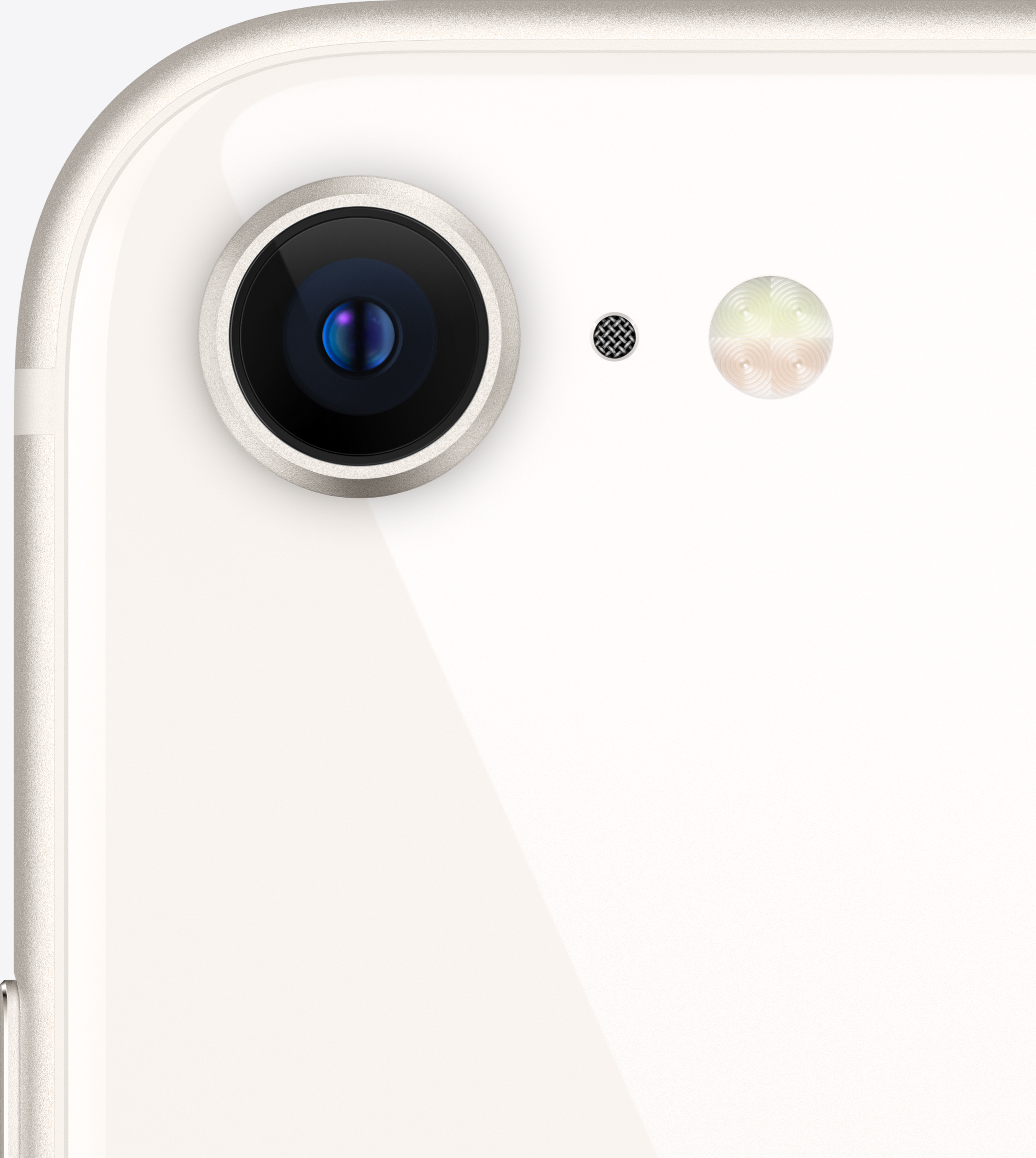 iPhone SE (2022) in Weiss mit 256GB Speicher