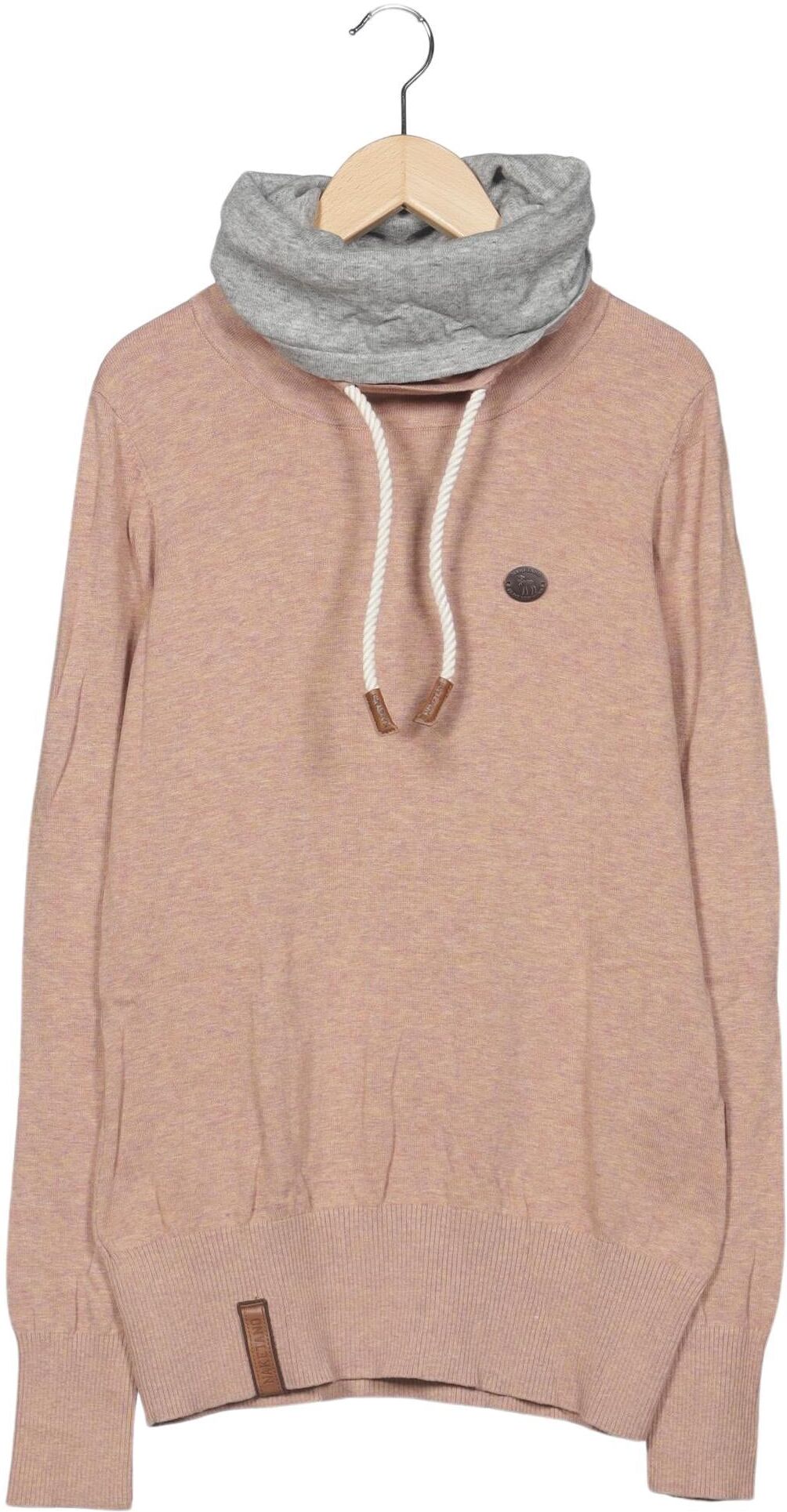 Naketano Damen Pullover, Pink, Gr. XL, Baumwolle - Second Hand