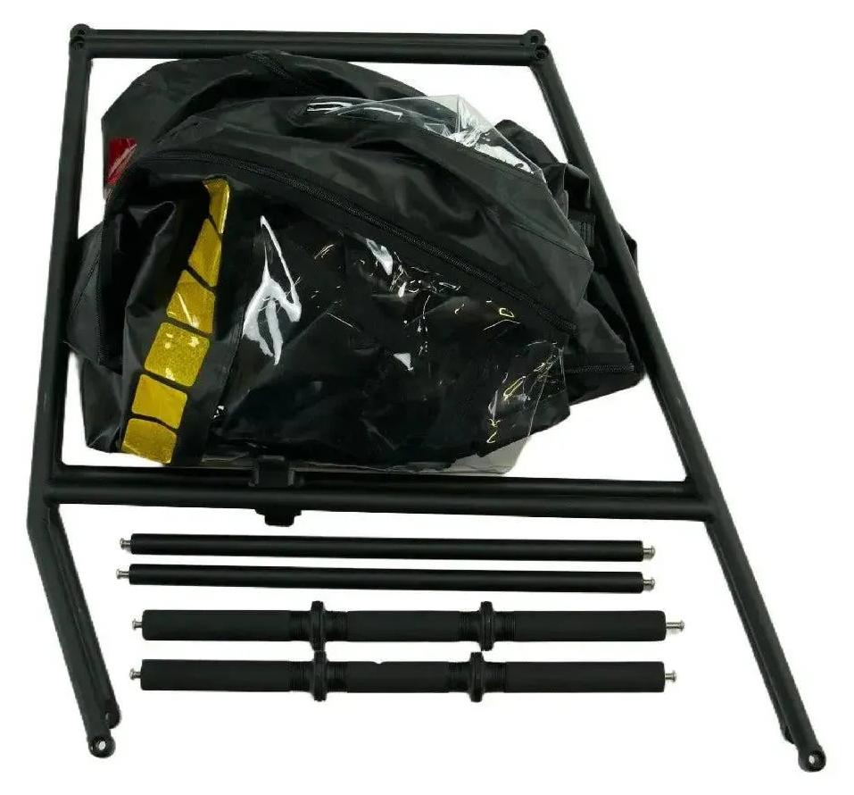Monkeybike MonkeyTail Regenschutz mit Gestell Schwarz