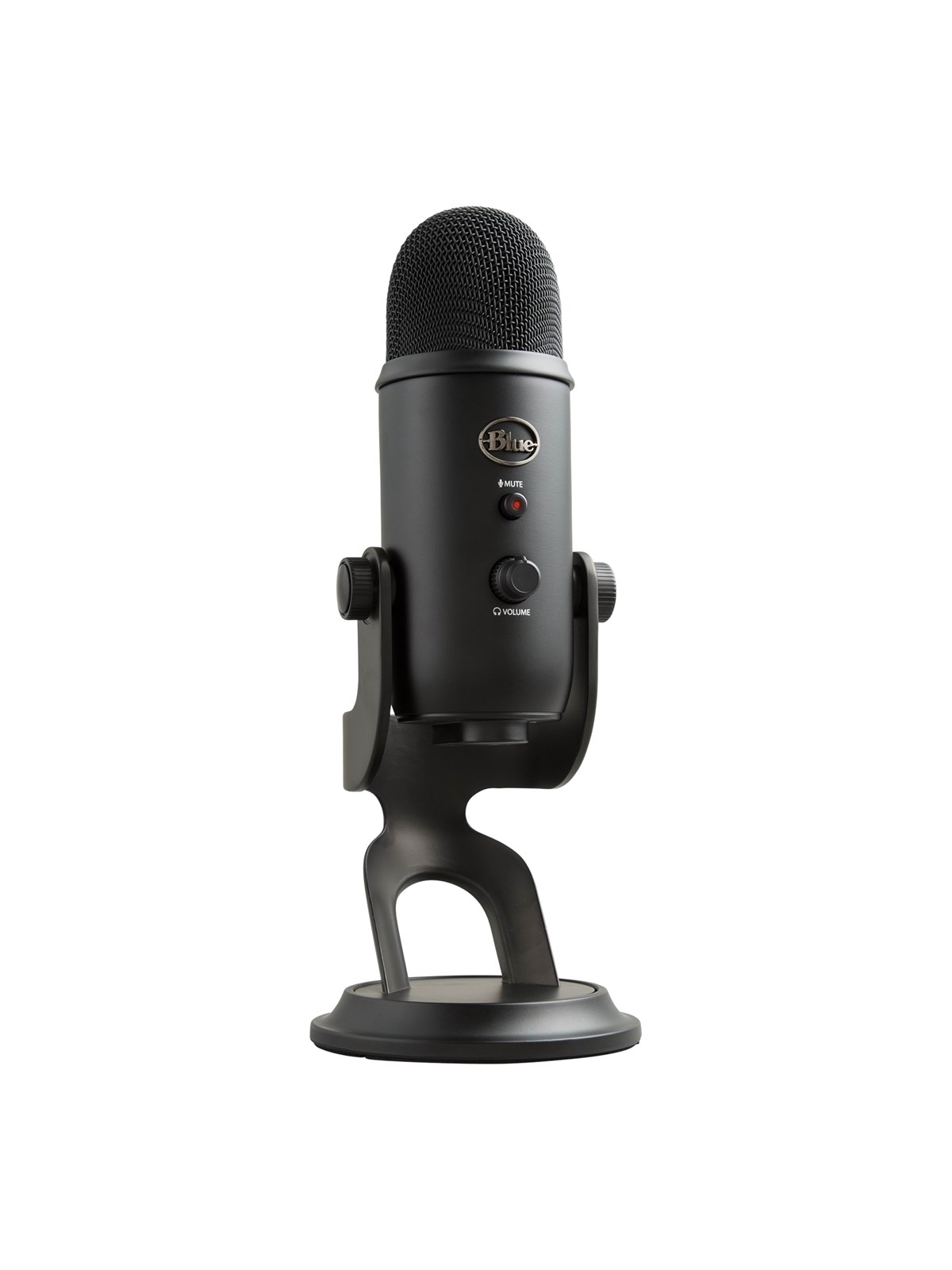 Blue Mic Yeti USB - Blackout - Microphone for Windows PC and Mac