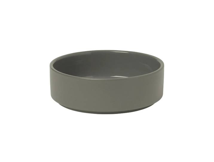 blomus Pilar kom laag Ø 14 cm Pewter