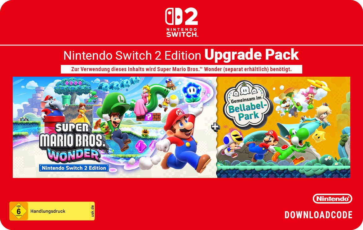 Super Mario Bros Wonder NS2 Edition + Meetup in Bellabel Park Upgrade Pack - Digitaler Code