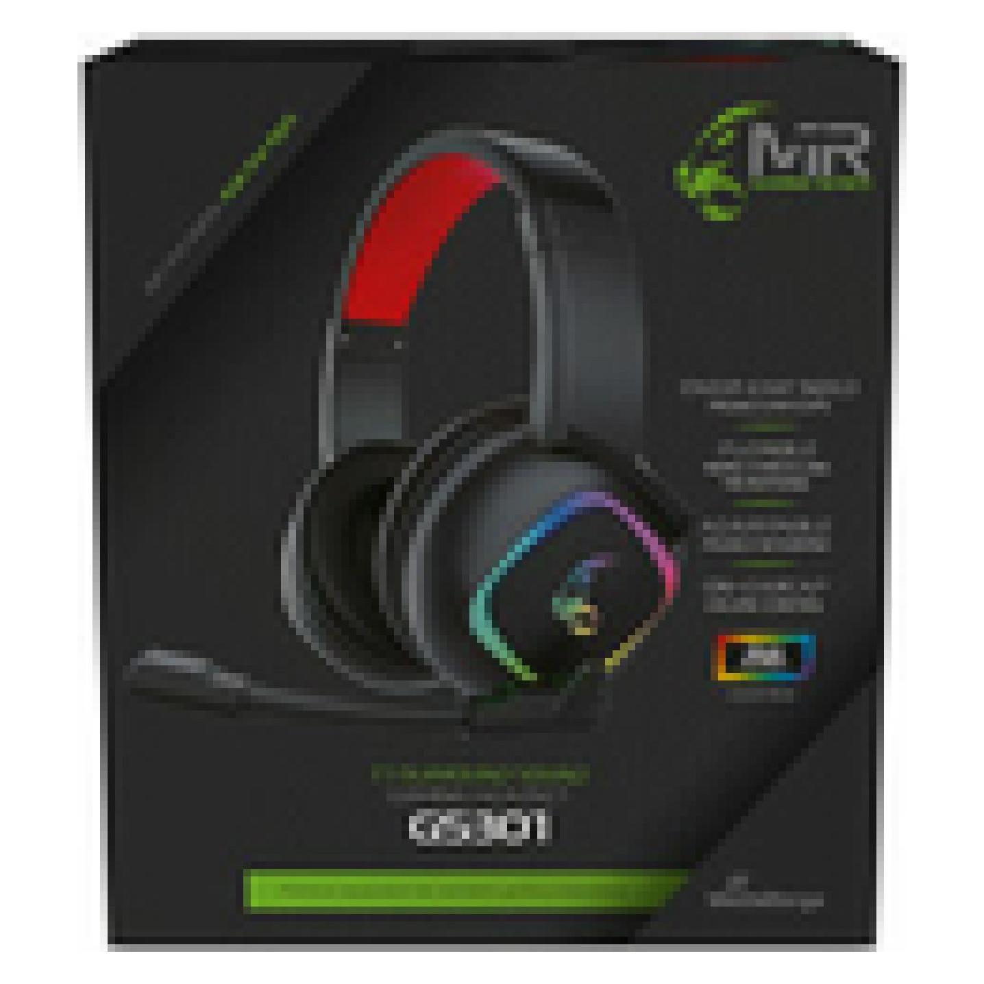MediaRange kabelgeb.Gaming-Headset mit 7.1 Surround-Sound (Kabelgebunden) (MRGS301-20)