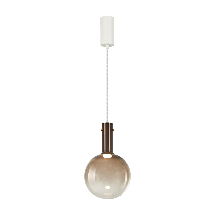 LOOM Design LED-Pendelleuchte RAINDROP 20cm Braun 841-003 5712802225899