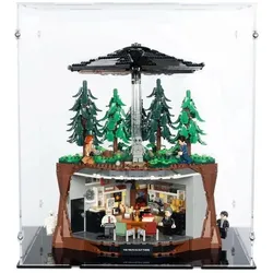 iDisplayit Acrylic display for LEGO 21369 The X-Files (With black floor)
