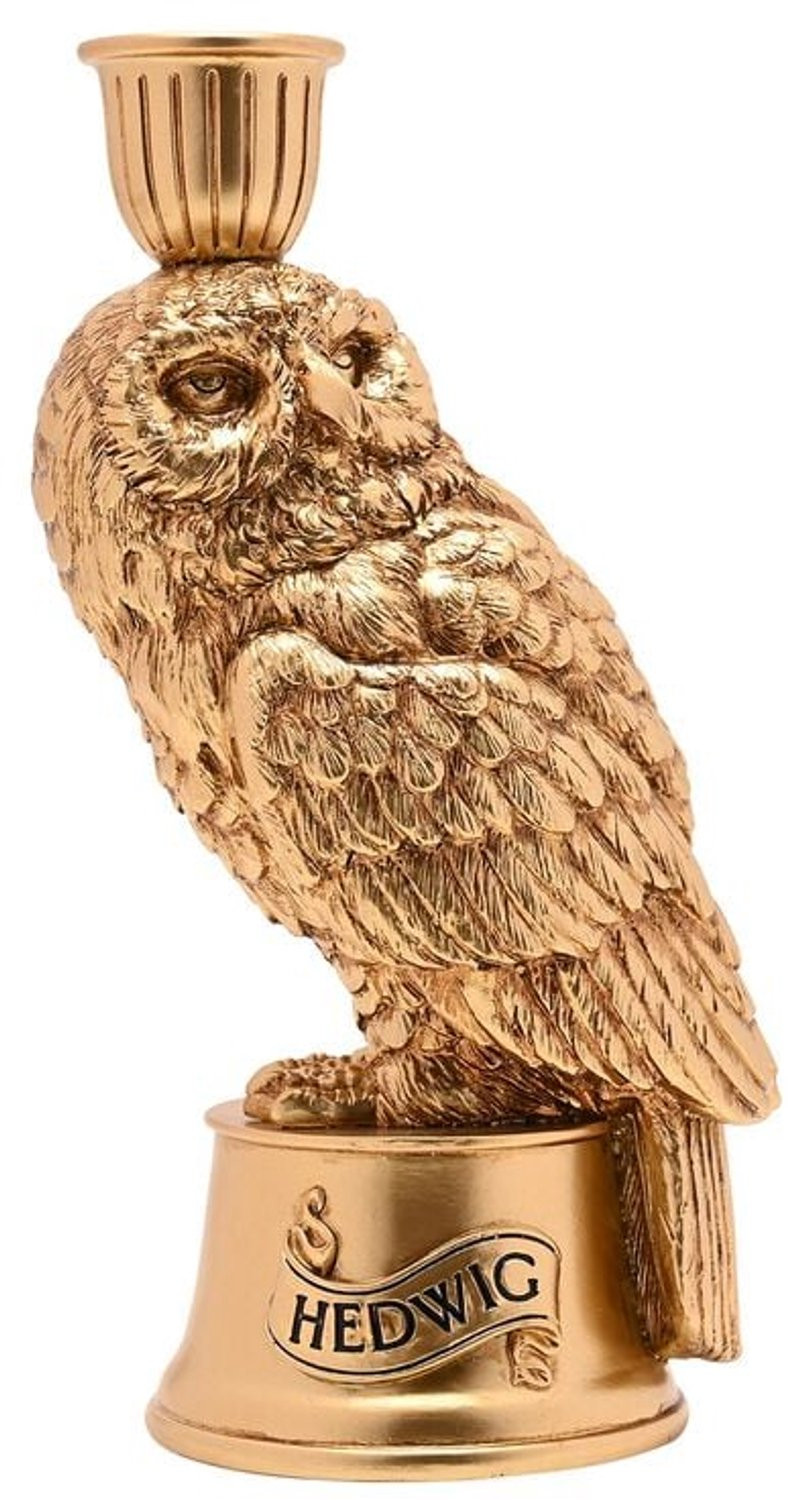 Harry Potter Alumni 3D Kaarsstandaard Hedwig - Goudkleurig