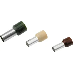 CIMCO 187234 - Aderendhülse isoliert 25,0 mm2/16 mm, verzinnt, braun, 50er Pack