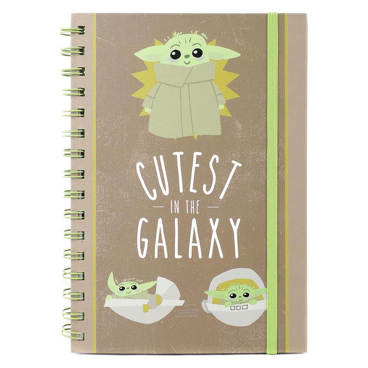 Pyramid Star Wars: The Mandalorian (Cutest in the Galaxy) - A5 Notizbuch (A5) (SR73255)