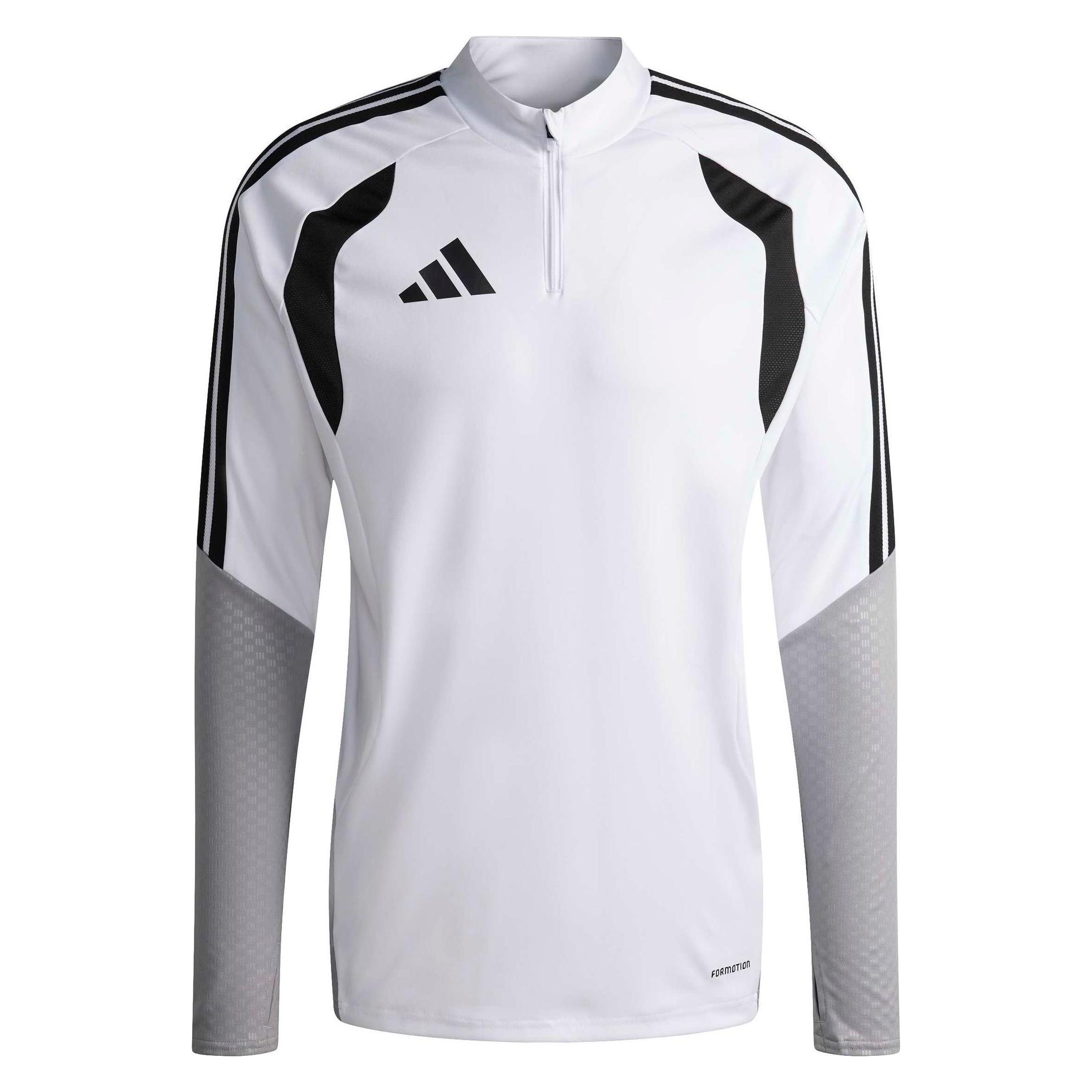 Adidas Herren-Sweatshirt Tiro Wettkampf-Trainingsoberteil weiss (XL) (ADIJX4256_000)