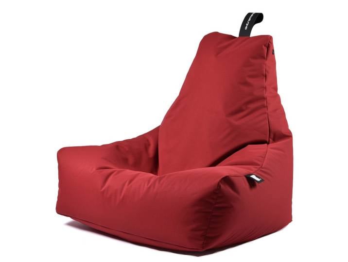 b-bag extreme lounging Sitzsack mighty-b Red In & Outdoor