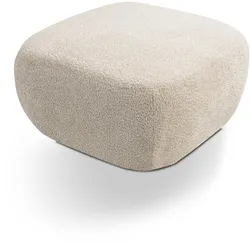 POLSTERHOCKER AMICO Modern Sitzhocker, Fußhocker Beige