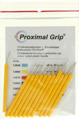 Dent-o-care Dentalvertriebs GmbH PROXIMAL Grip xxxx-fein gelb Interdentalbürste 12 St 01347711
