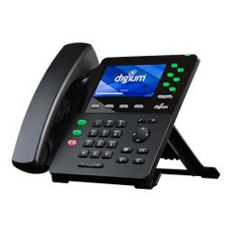 Digium Sangoma Phone, D65, 6-Line SIP with HD Voice, Gigabit, Bluetooth, 4.3 Inch Color Display, Ico (1TELD065LF)