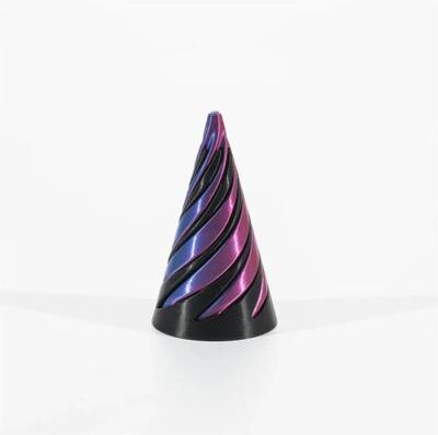 Uplift Picks 3D Printed Impossible Pyramid Spiral Cone Optical Illusion Fidget Toy f