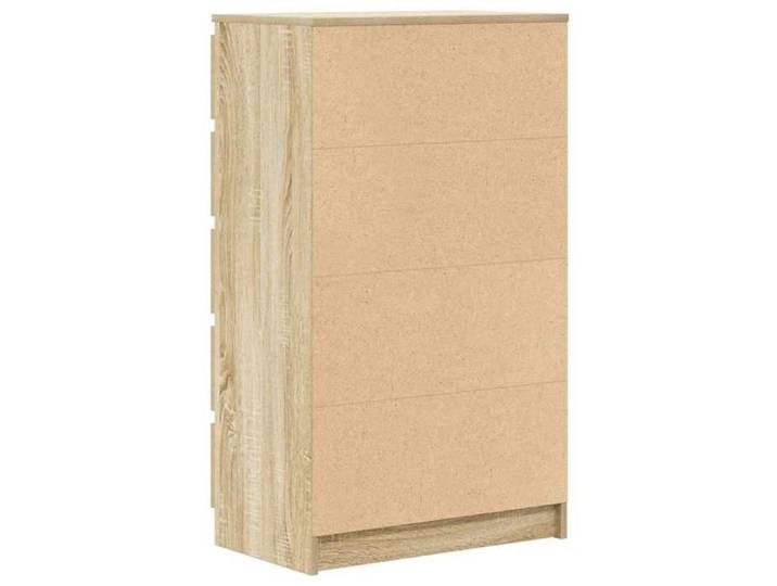 Moderne Armoire rangement Commode Chêne sonoma 60x36x103 cm - bois d'ingénierie LL99