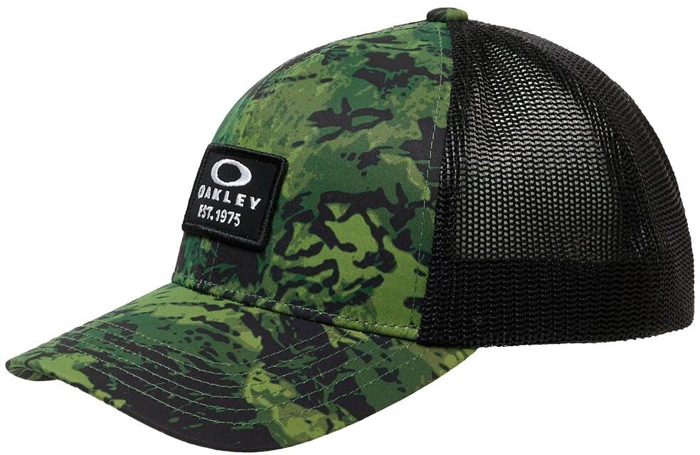 Oakley  - Patch Trucker Hat Tiger Camo Green - Casquette