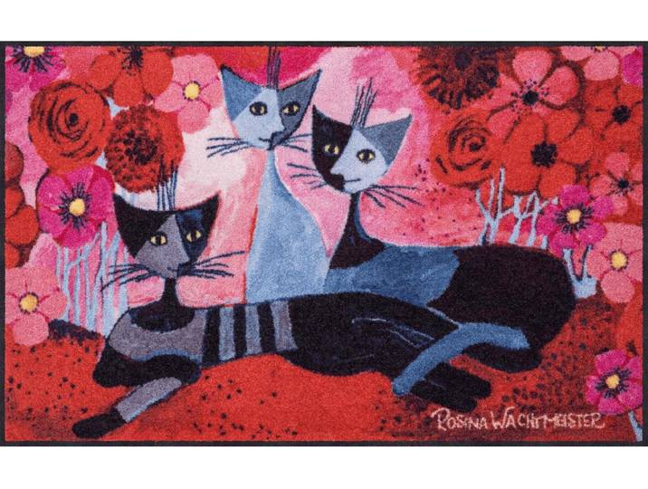 Fussmatte SALONLOEWE Salonlöwe Rossini , bunt, B:50cm L:75cm, Kunstfaser, Teppiche, Fussmatte