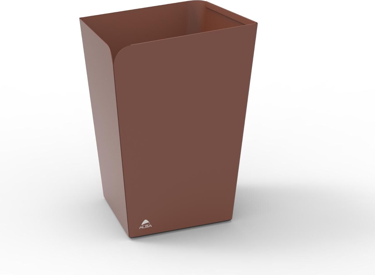 ALBA Papperskorg 18L terrakotta