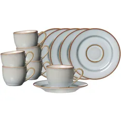 Ritzenhoff & Breker, Tasse, Portofino Espressotassen mit Untertassen (90 ml, 6x)