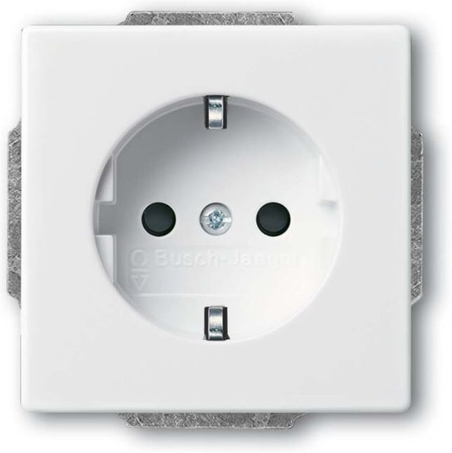 Busch-Jaeger Prise SCHUKO encastrée studioweiß 2300 EUCB-84 (2CKA002013A5451)