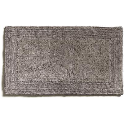 Badematte MÖVE "Loft", grau (ginger), H:22mm, Baumwolle, Badematten, Badematte
