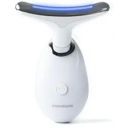 InnovaGoods, Hautstraffungsgerät, Pack straffendes LED-EMS-Wärme-Gesichtsmassagegerät und Rice Joyboost Gesichtsserum 30 ml InnovaGood
