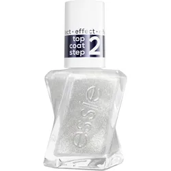essie DIAMOND DUST Top Coat - transparent
