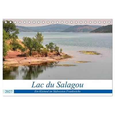 Lac du Salagou - Ein Kleinod im Südwesten Frankreichs (Tischkalender 2027 DIN A5 quer), CALVENDO Monatskalender