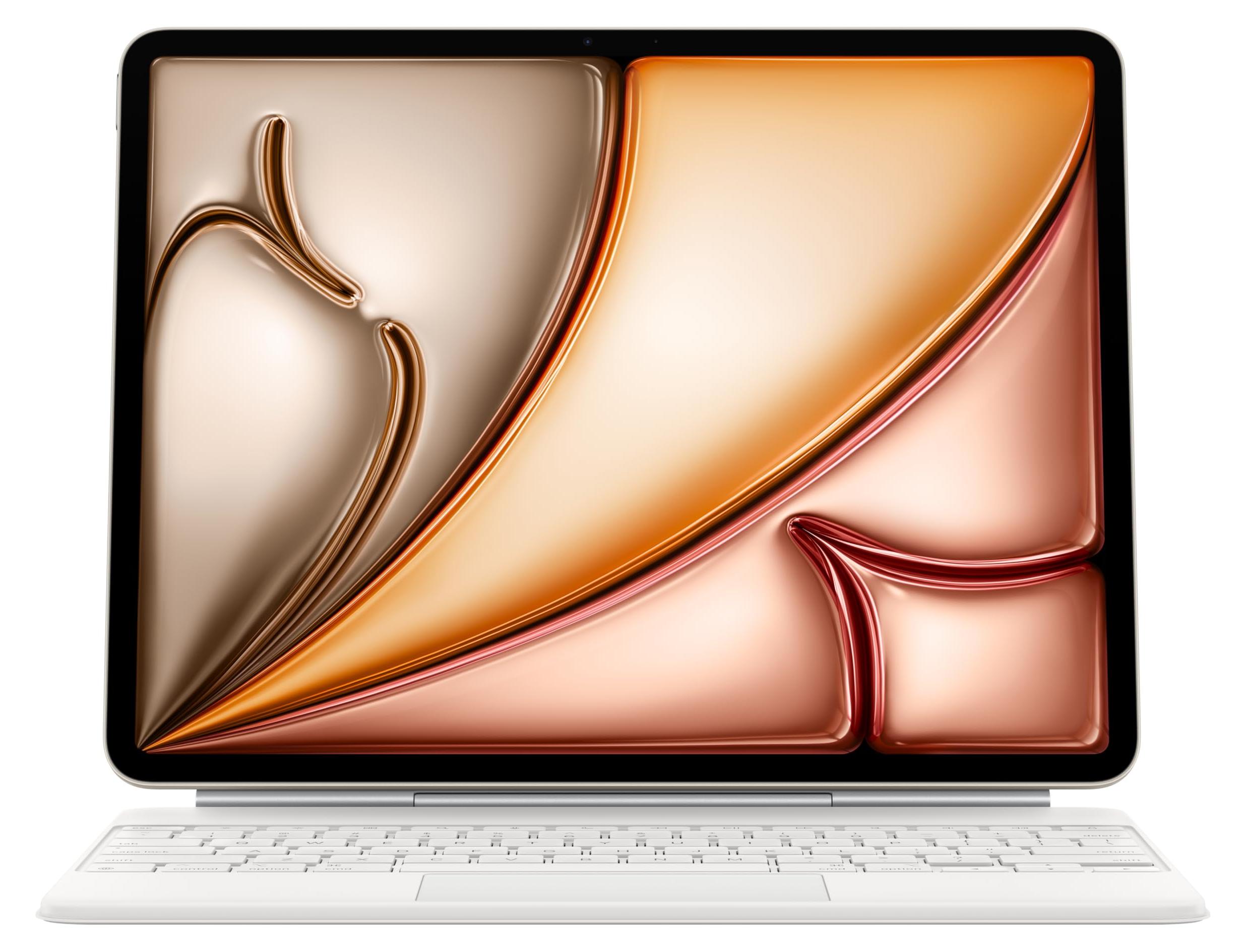 Apple Magic Keyboard, QWERTY, Norwegisch, Trackpad, Scherenschalter, Apple, iPad Air 13" (M3) iPad Air 13" (M2)