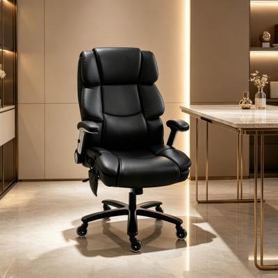 Kodotan sofa Ergonomic Desk Office Chair, Pet-Resistant Fabric, Airbag Lumbar Support and Flip-Up Armrests