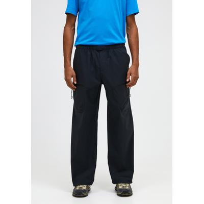 Cargohose PEAK PERFORMANCE "M Outdoor Cargo Pants", Herren, Gr. M, Lang, schwarz, 100% Polyester, unifarben, relaxed fit, Hosen Cargohose