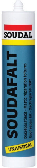 Soudal Soudafalt Étanchéité bitumineuse noir, cartouche 310 ml (102668)