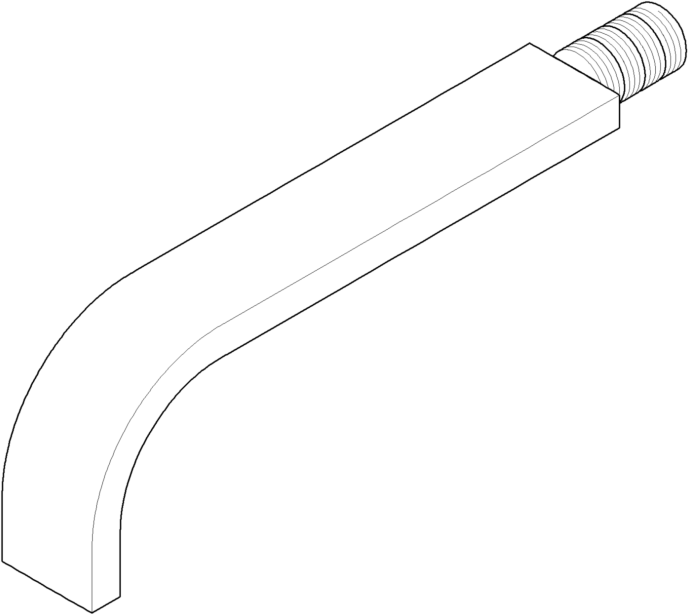 Dornbracht Auslauf EHM-WT- Wand MEM 04282214910-08 platin