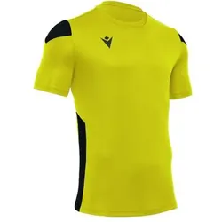 Macron, Herren, Sportshirt, Polis (XXL), Schwarz, Gelb