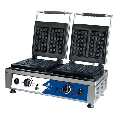 Virtus Waffeleisen mit 2 Platten Typ Bruxelles, feste Platten (AQZ0002/E)