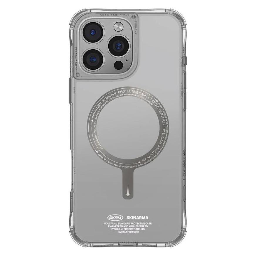 Skinarma case Saido iPhone 16 Pro 6.3" Magnetic Charging titanium (Apple iPhone 16 Pro) (8886461246032)