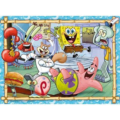 Kinderpuzzle 200 XXL Teile - Spongebob - Neue Abenteuer in Bikini Bottom