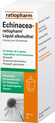 ratiopharm GmbH ECHINACEA-RATIOPHARM Liquid alkoholfrei 50 ml 01581944