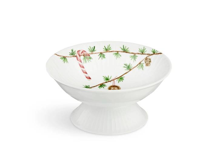 Kähler Bol de Noël sur pied Hammershøi Ø16cm Blanc