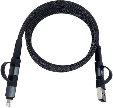 Ansmann 4 in 1 Cable 120 Mag noir