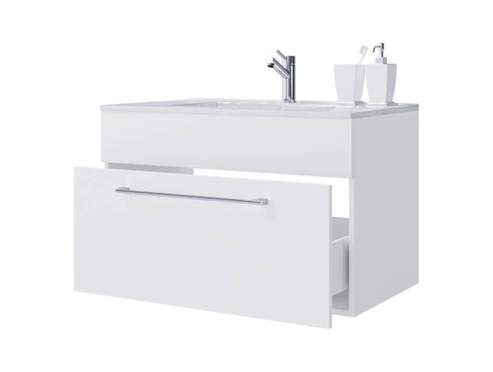 Meuble avec vasque Muniz I 60cm Blanc/Blanc