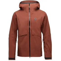 Black Diamond, Herren, Skijacke, M Factor Shell (M), Rot